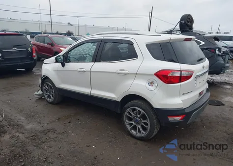 2022 Ford Ecosport Titanium z USA, uszkodzony, nr VIN MAJ6S3KL6NC475743